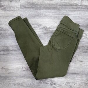 Old Navy Jeggings Olive‎ Green Size 6 Pull On Stretch Casual Pants
